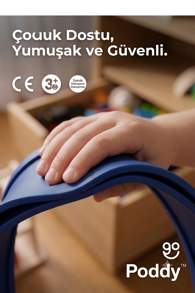 Poddy™ Yaratıcı Esnek Yarış Pisti | Sınırsız Eğlence, Kolay Depolama
